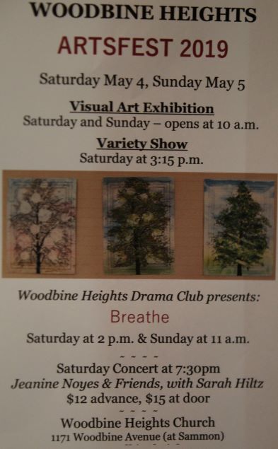 Woodbine Heights Artfest; Joyful Art; Denise Gracias